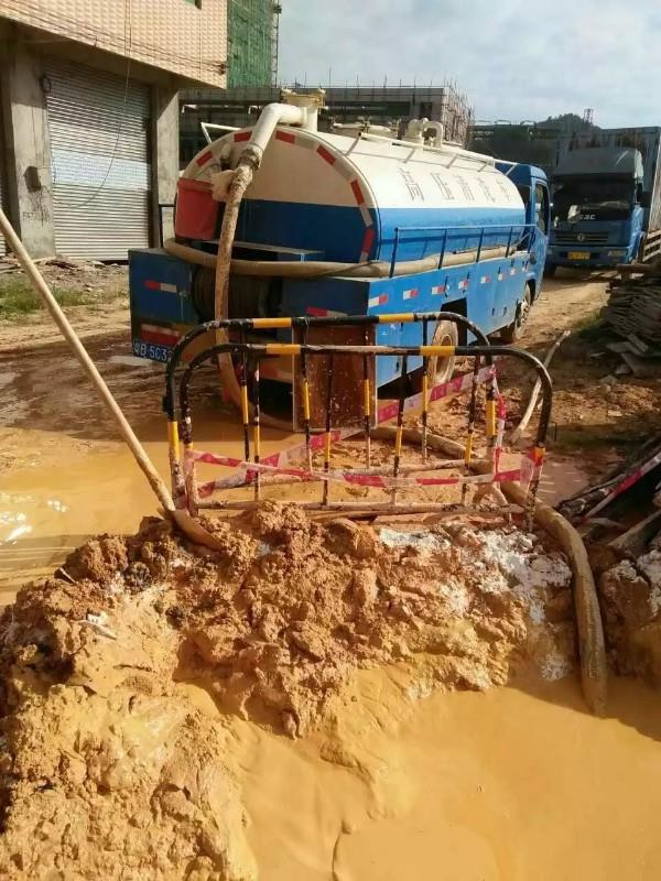 向阳街道工地淤泥清淤